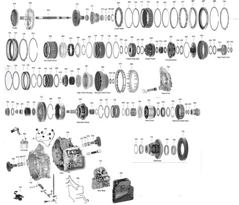Jf506e Transmission Parts Diagram Vista Transmission Parts