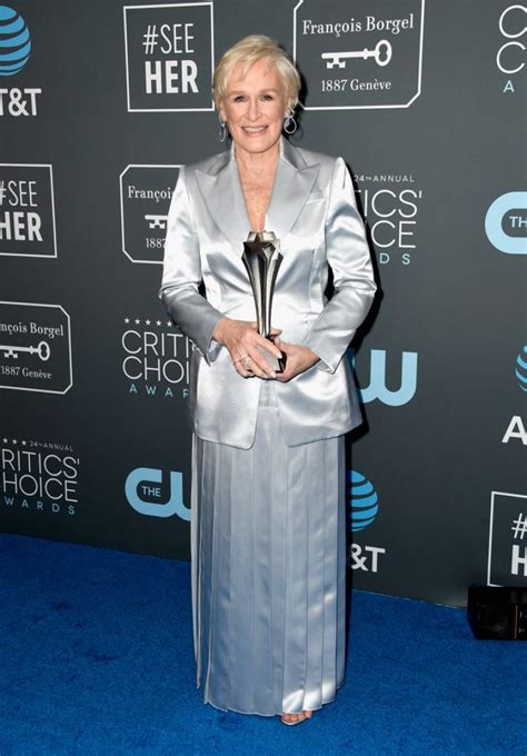 Glenn Close 2019 Critics Choice Awards Celebmafia
