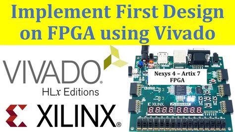 How To Create First Xilinx Fpga Project In Vivado Fpga Programming