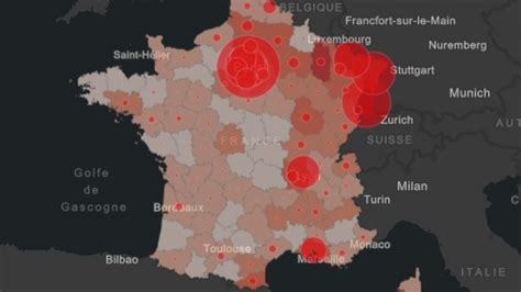 Audience ratings certified by acpm/ojd. CARTE - Coronavirus : l'ampleur de l'épidémie en France ...