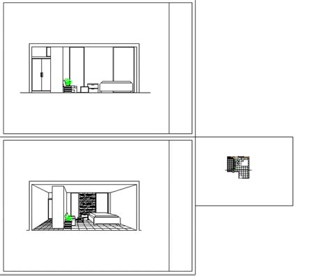 Hotel Guest Room Interior And Electrical Layout Plan Autocad Drawing 512