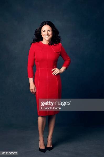 Actress Julia Louis Dreyfus From Hbos Veep Is Photographed For The