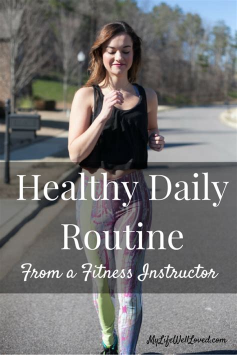 My Healthy Daily Routine Healthy By Heather Brown