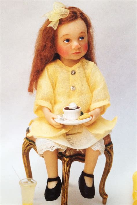 Catherine Munière Miniature Dolls Tiny Dolls Old Dolls Dollhouse