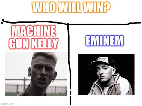 Eminem Vs Mgk Imgflip