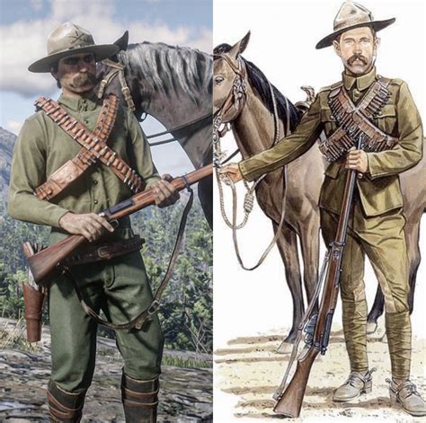 Canadian Mounted Rifles In The Boer War 1901 Rreddeadredemption