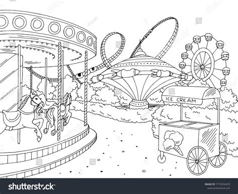 Theme Park Sketch Images Browse 1499 Stock Photos And Vectors Free
