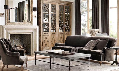 20 Amazing Living Rooms Inspired By Restoration Hardware