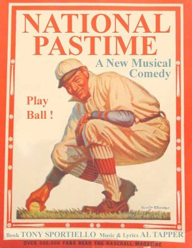 New York Premiere National Pastime The Musical August 8 25 2012