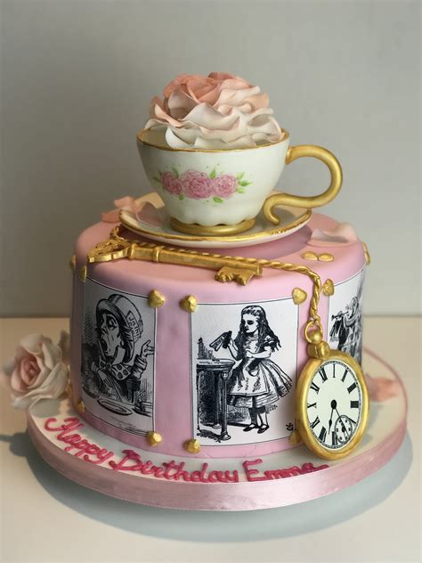 Alice In The Wonderland Cake Torte Cake Art