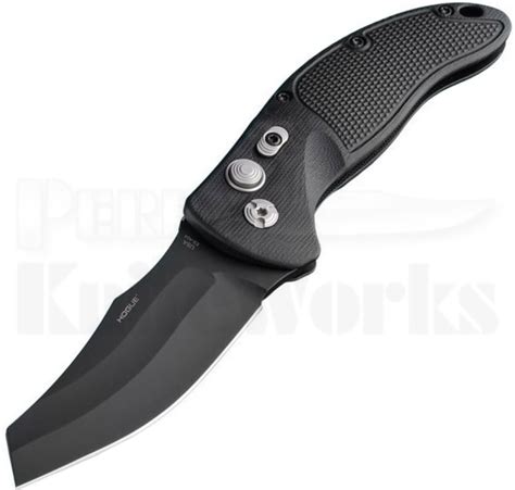 Hogue Ex A04 Wharncliffe Automatic Knife Black 34420 L Free Shipping