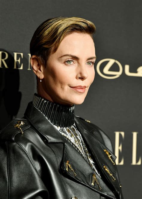 Charlize Theron Makes A Bowl Cut Look Surprisingly ChicHelloGiggles
