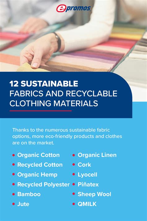 Sustainable Fabrics For Eco Friendly Promotional Items