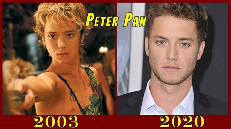 Peter Pan 2003 Cast Then And Now Youtube