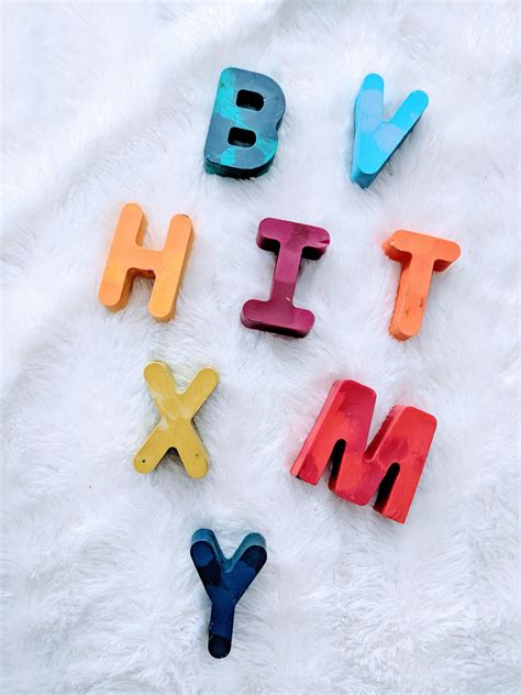 Alphabet Crayons, full set of letter crayons, crayons ...