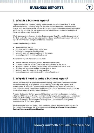 Free 26 Business Report Samples And Templates In Pdf Ms Word