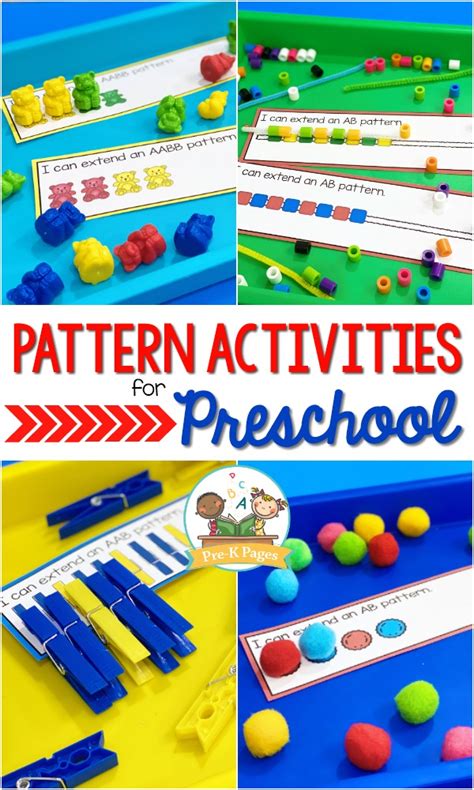 Teaching Patterns To Preschoolers