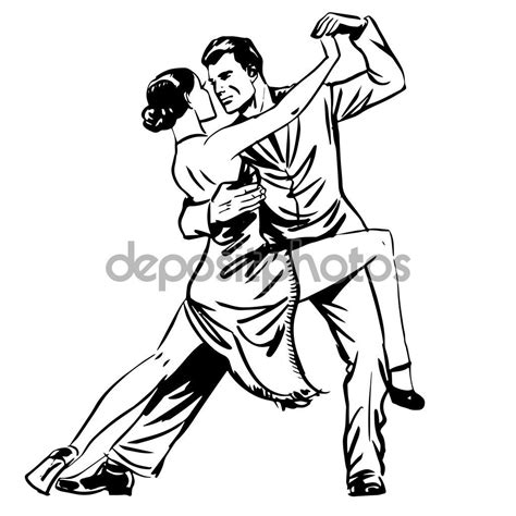 Tango Tango Art Couple Dancing
