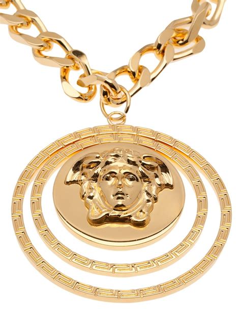 Versace Medusa Coin Necklace David Lawrence