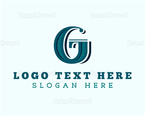 Fashion Studio Letter G Logo Brandcrowd Logo Maker