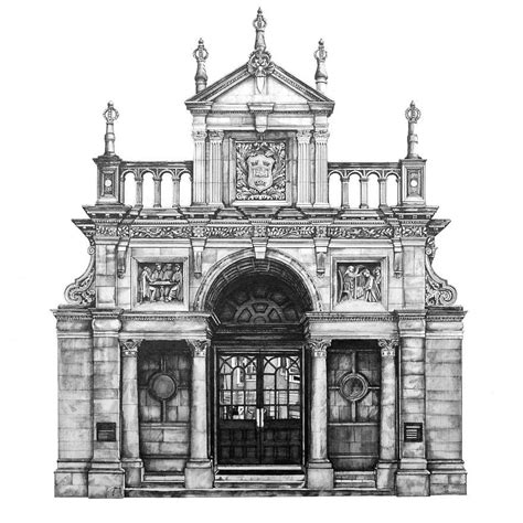 Pencil drawing · although · although pencil drawings were much less commonly produced by artists of those centuries than sketches in chalks, charcoal, and pen and . Pencil Drawing: Photorealistic Architectural Drawing of ...