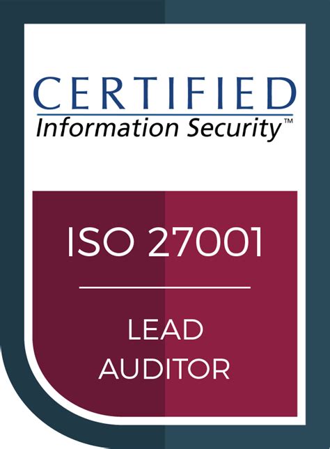 Iso 27001 Lead Auditor Information Security Management Training