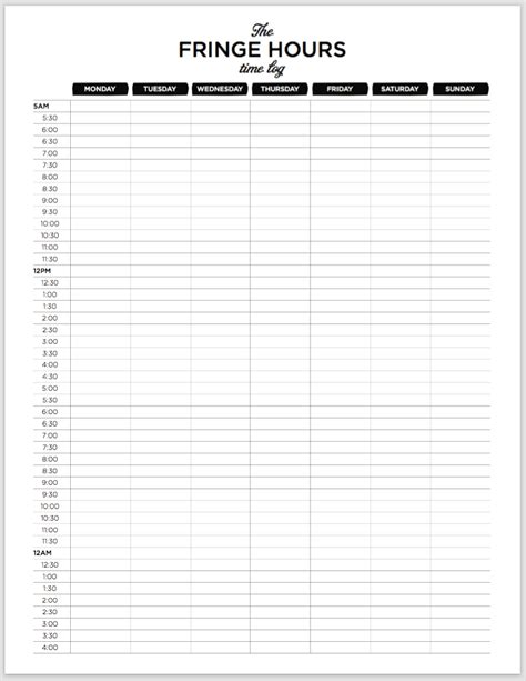 Monthly Timesheet Template For Excel And Google Sheets Free Printable Free Printable Time