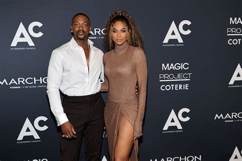 Ciara Shines In Metallic Shimmering Gown With A Risque Leg Slit All The Way Up The Daily Caller