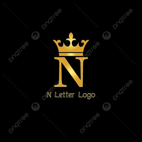 N Letter King Logo Template Download On Pngtree