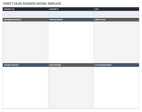 Daily Posts Download 43 Business Model Canvas Template Word Strategyzer