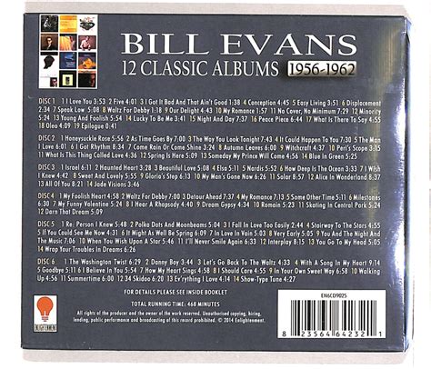 【未開封】12 Album Classics 1956 1962bill Evans Bill Evans 中古オーディオ 高価買取