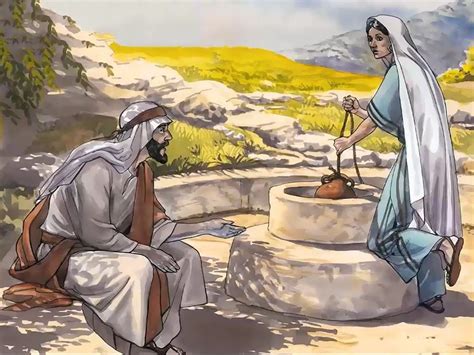 A Samaritan Woman Came To Draw Water Jesus Said To Her  Slide 4 Jesus Second Coming