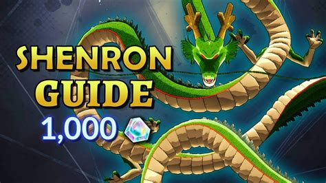 You can see the dragon ball legends. Shenron Campaign Guide - Dragon Ball Legends - YouTube