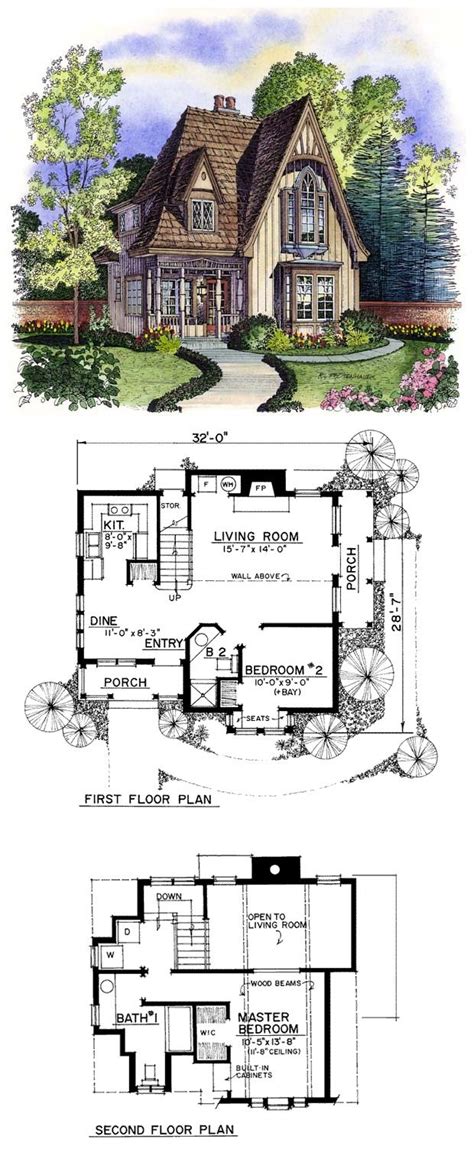Small Gothic Style House Plans Homeplancloud