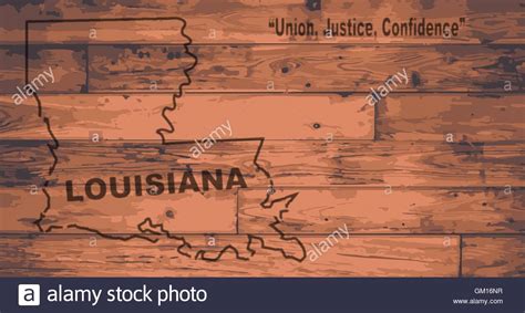 Louisiana Map Hi Res Stock Photography And Images Alamy