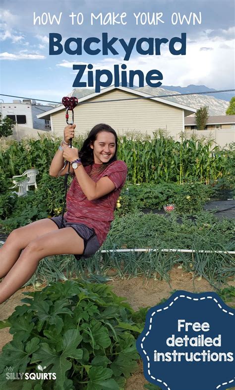 If your kids are dreaming of ziplining the slackers diy zipline kit is the perfect way to build a safe backyard zipline for your kids. How to build your own amazing backyard zip line | My Silly Squirts in 2020 | Ziplining, Zip line ...