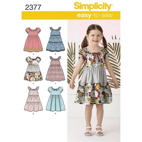 Dress Patterns For Little Girls Catalog Of Patterns