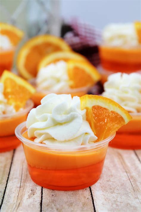 Orange Mango Jello Shots Best Rum Shots Recipe Two Lucky Spoons