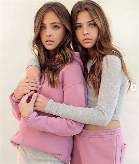 así lucen a los 13 años ava y leah las gemelas más hermosas del mundo latfan