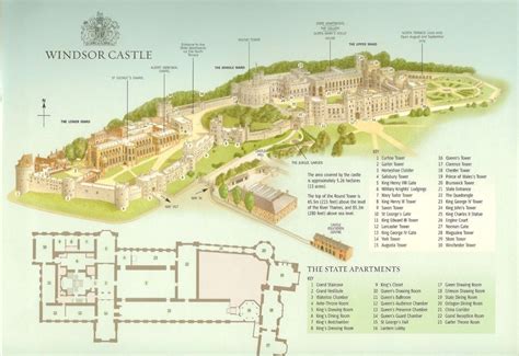 Windsor Plan Castle Floor Plan Castle Plans Windsor Castle Map