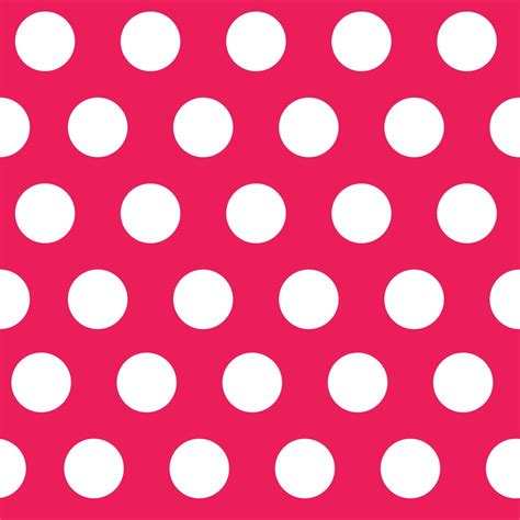 Hot Pink Polka Dots Seamless Pattern Free Image Download