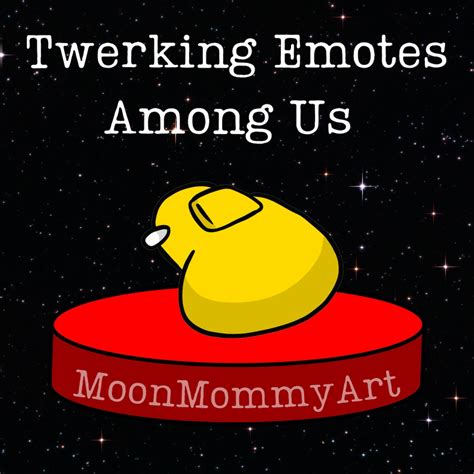 ALL COLORS Twerking Among Us Emote All Colors Twitch Discord Etsy