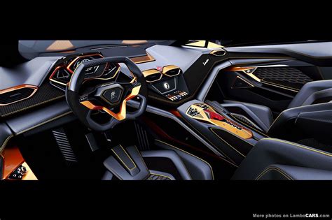 Lamborghini Concept S Interior