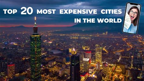 Latest Top 20 Most Expensive Cities In The World 2022 Youtube