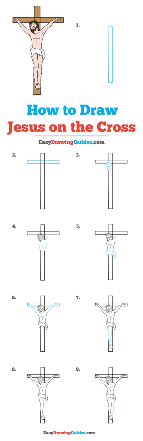What's the best way to look like jesus? How to Draw Jesus on the Cross - Really Easy Drawing ...