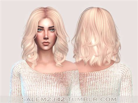Sims 4 Cc Hair Lana Cc Finds Madecopax