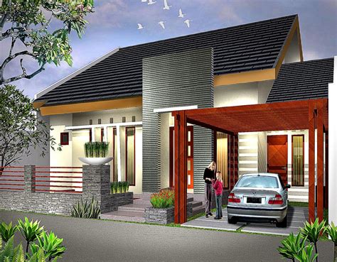 Desain teras depan rumah, terutama rumah minimalis disarankan menggunakan desain yang sederhana dan lebih mengedepankan kehijauan. Gambar Desain Rumah Minimalis Modern | Design Rumah Minimalis