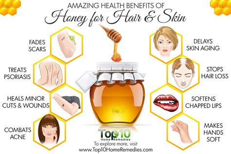 Anyway, today i will show you some unique benefits of honey for skin, face, and lip care that will help you to keep one bottle honey in your beauty box. 10 Amazing Benefits of Honey for Hair and Skin | Top 10 ...