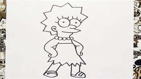 Imagenes De Los Simpson Para Dibujar A Lapiz Como Dibujar A Lisa Simpson Paso A Paso How To Draw