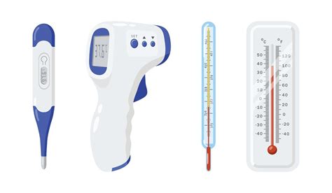 Varios Tipos De Herramientas De Termómetro Para Medir La Temperatura